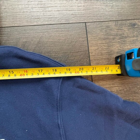 Nike Sportswear Club Fleece Pullover Hoodie LARGE Midnight Navy BV2654-410 - Picture 9 of 12